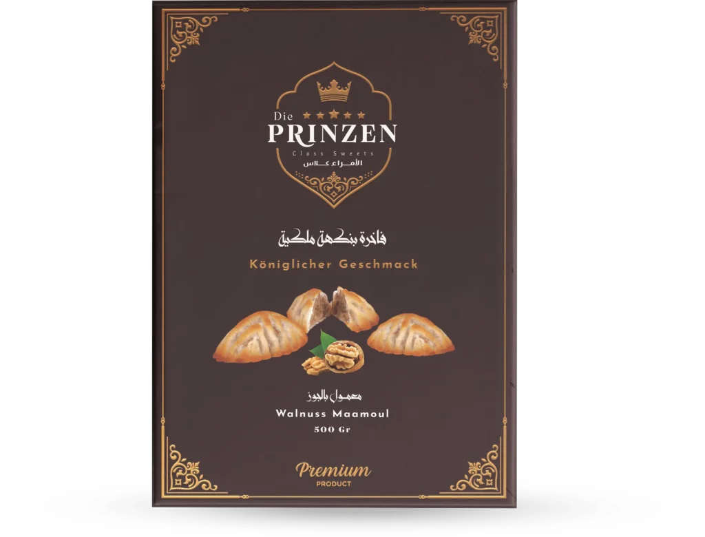 Maamoul with walnuts – filled oriental pastry