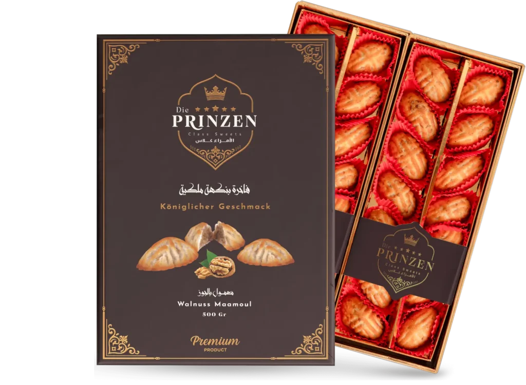 Maamoul with walnuts – filled oriental pastry