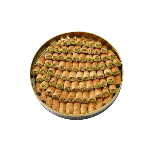 Syrische Pistazienröllchen – feines Gebäck mit Pistazienfüllung