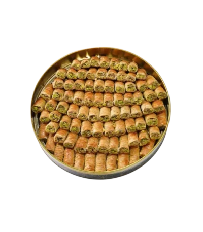 Syrische Pistazienröllchen – feines Gebäck mit Pistazienfüllung