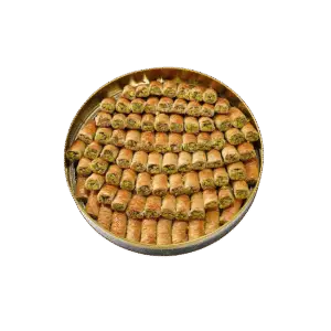 Syrische Pistazienröllchen – feines Gebäck mit Pistazienfüllung