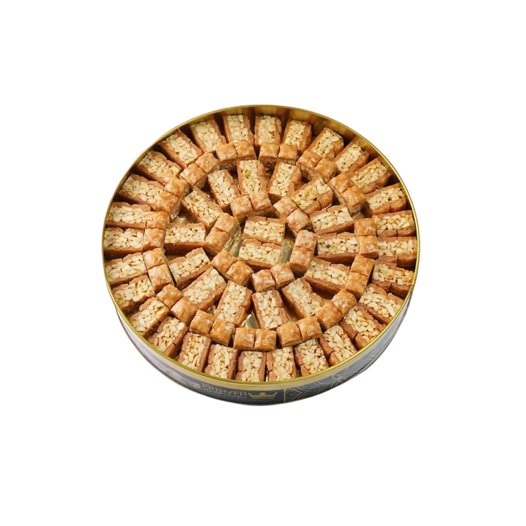 Aseyah mit Cashew – orientalisches Gebäck aus Blätterteig und Cashewkernen