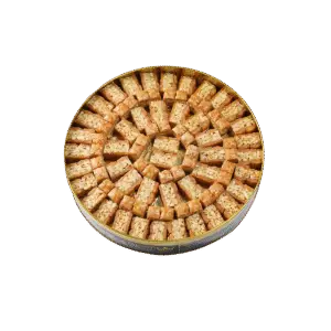 Aseyah mit Cashew – orientalisches Gebäck aus Blätterteig und Cashewkernen