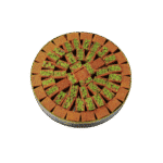 Braun Balloreyah – orientalische Süßigkeit mit knusprigem Teig und Nüssen