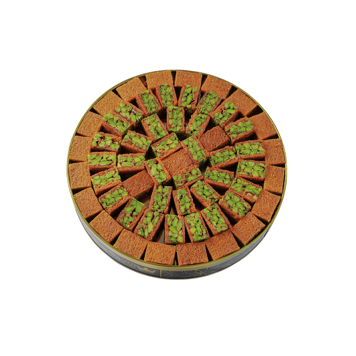 Braun Balloreyah – orientalische Süßigkeit mit knusprigem Teig und Nüssen