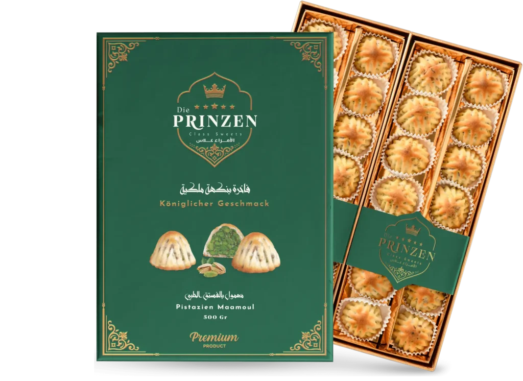 Pistachio Maamoul – traditional oriental pastry with pistachio filling