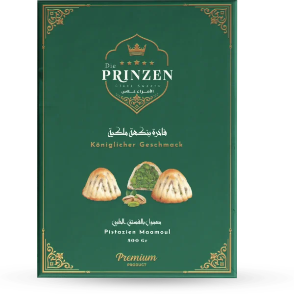 Pistazien Maamoul – traditionelles orientalisches Gebäck mit Pistazienfüllung