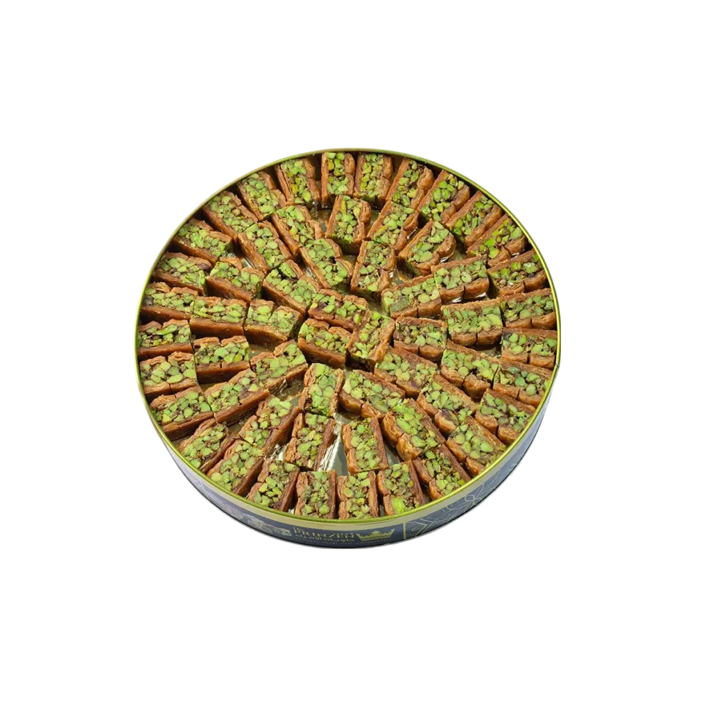 Pistazien Aseyah – orientalisches Blätterteiggebäck mit Pistazien