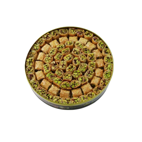 Zarte Teigfäden mit Pistazienfüllung – orientalisches Gebäck