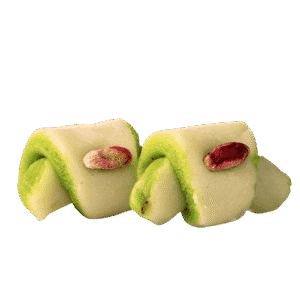 Zuckerpaste Grün mit Pistazienfüllung – feine orientalische Süßigkeit