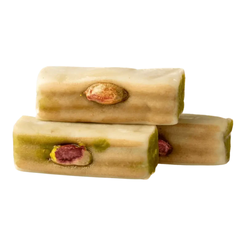Pistazien-Louzina-Rollen Pistazien-Louzina-Rollen – orientalische Süßigkeit mit Pistazien und Zuckermasse