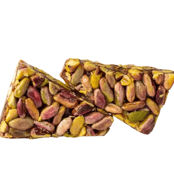 Rahadreiecke mit Pistazien – orientalisches Gebäck mit feiner Pistazienfüllung