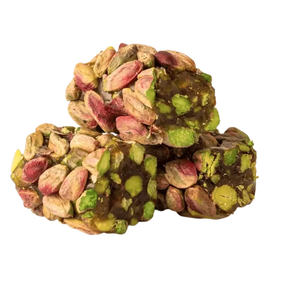 Rahapralinen mit Pistazien (weich) – zartschmelzende orientalische Süßigkeit